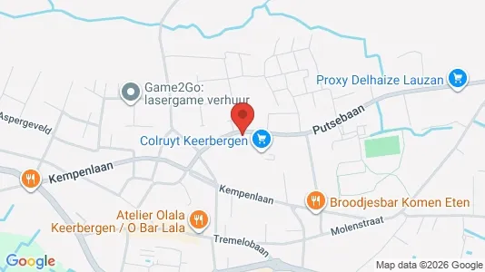 Apartments for rent i Keerbergen - kort over placeringen