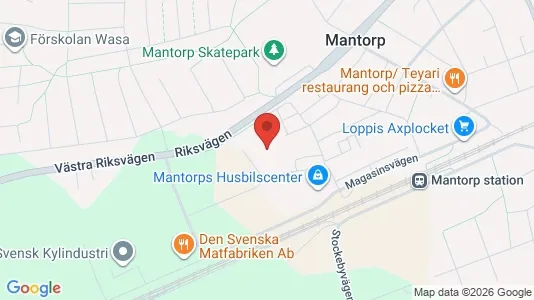 Apartments for rent i Mjölby - kort over placeringen