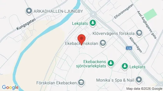 Apartments for rent i Ljungby - kort over placeringen