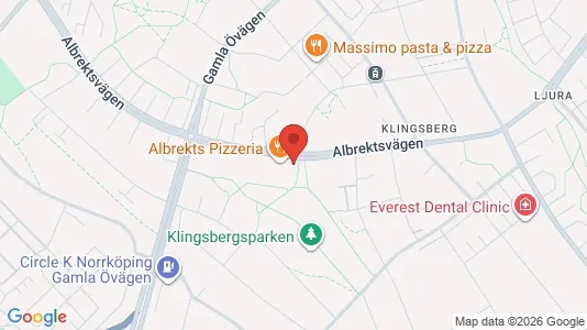 Apartments for rent i Norrköping - kort over placeringen