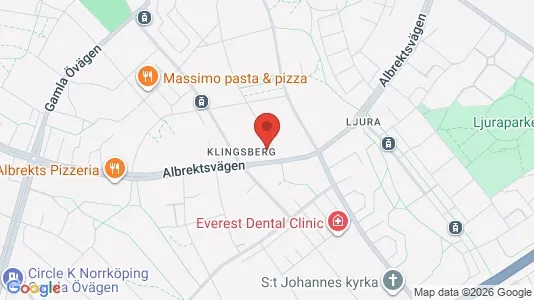 Apartments for rent i Norrköping - kort over placeringen