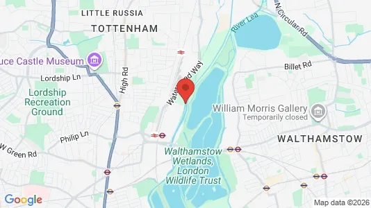Apartments for rent i London N17 - kort over placeringen