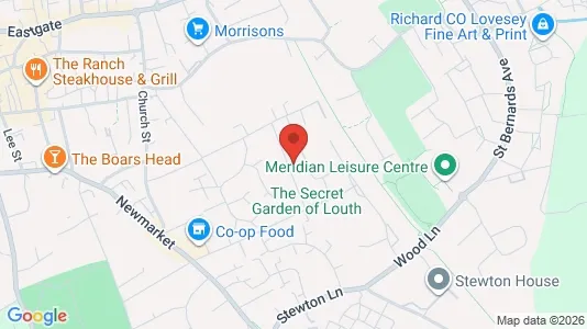 Apartments for rent i Louth - Lincolnshire - kort over placeringen