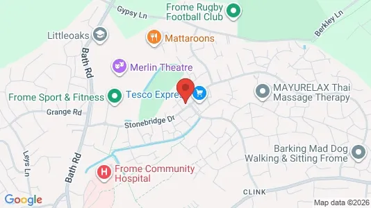 Apartments for rent i Frome - Somerset - kort over placeringen