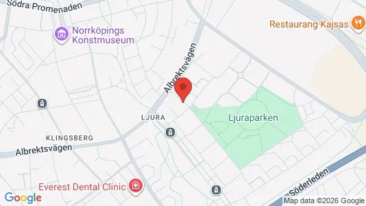Apartments for rent i Norrköping - kort over placeringen