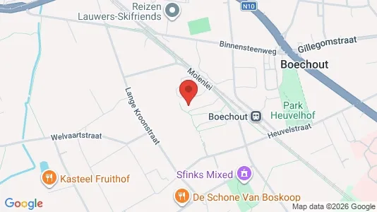 Apartments for rent i Boechout - kort over placeringen