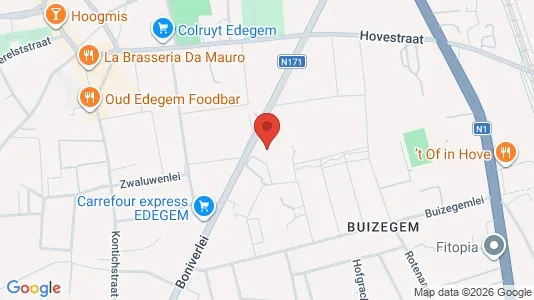 Apartments for rent i Edegem - kort over placeringen
