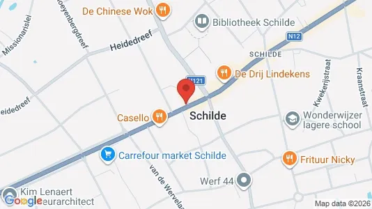 Apartments for rent i Schilde - kort over placeringen