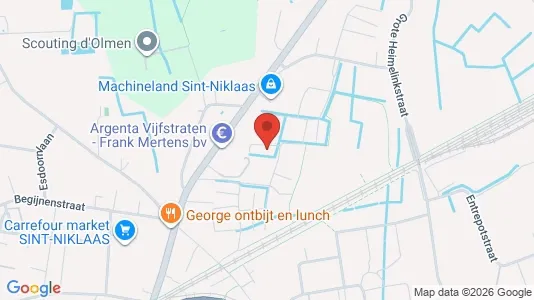 Apartments for rent i Sint-Niklaas - kort over placeringen
