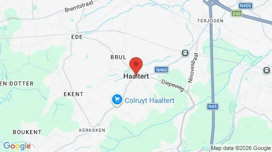 Houses for rent i Haaltert - kort over placeringen
