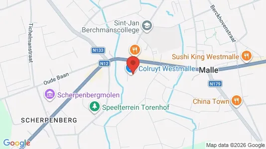 Apartments for rent i Malle - kort over placeringen