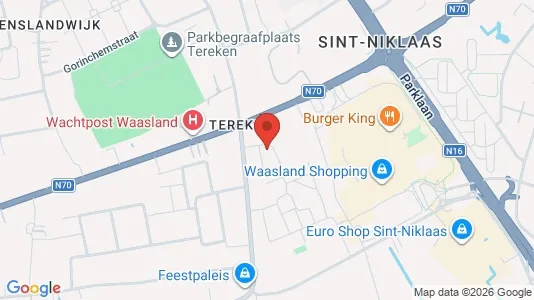 Apartments for rent i Sint-Niklaas - kort over placeringen