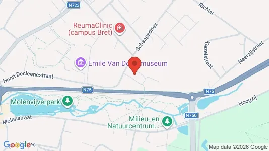 Apartments for rent i Genk - kort over placeringen
