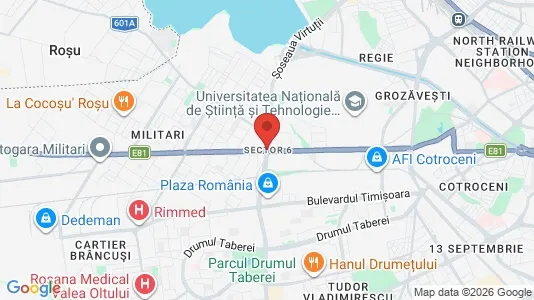 Apartments for rent i Bucharest - Sectorul 6 - kort over placeringen