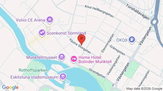 Apartments for rent i Eskilstuna - kort over placeringen