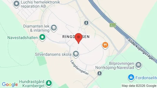 Apartments for rent i Norrköping - kort over placeringen