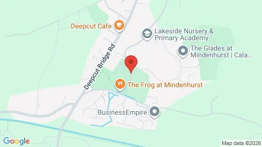 Apartments for rent i Camberley - Surrey - kort over placeringen