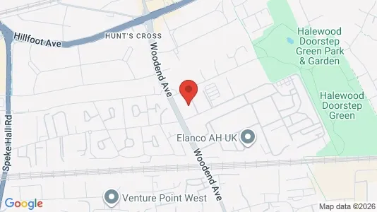 Apartments for rent i Liverpool - Merseyside - kort over placeringen