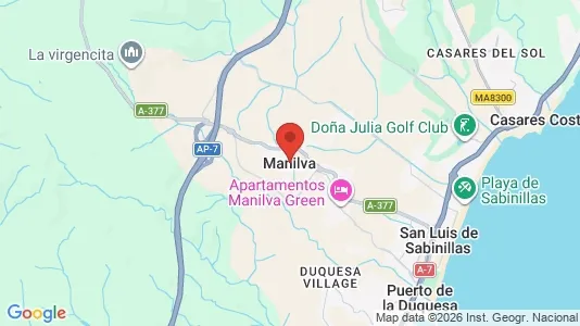 Houses for rent i Manilva - kort over placeringen