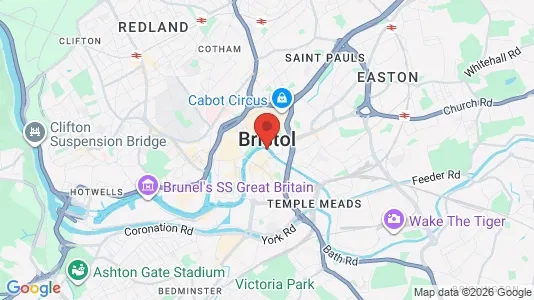 Rooms for rent i Bristol - Avon - kort over placeringen
