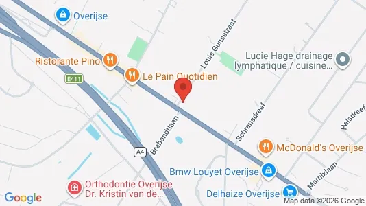 Apartments for rent i Overijse - kort over placeringen