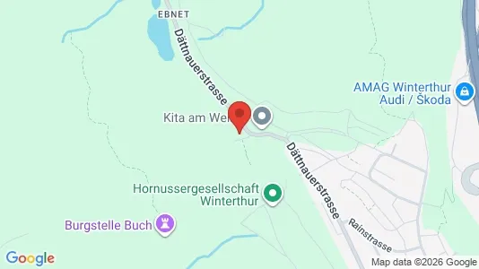 Apartments for rent i Winterthur - kort over placeringen