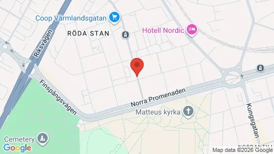 Apartments for rent i Norrköping - kort over placeringen