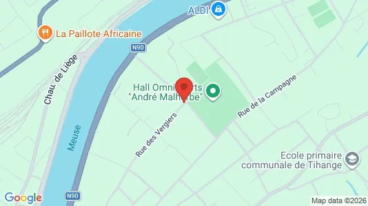Apartments for rent i Hoei - kort over placeringen