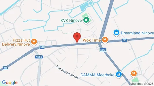 Apartments for rent i Ninove - kort over placeringen