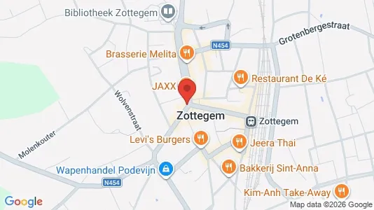 Apartments for rent i Zottegem - kort over placeringen