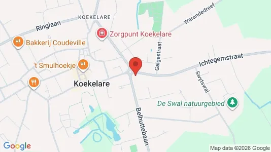 Apartments for rent i Koekelare - kort over placeringen