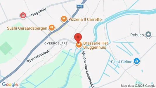 Apartments for rent i Geraardsbergen - kort over placeringen