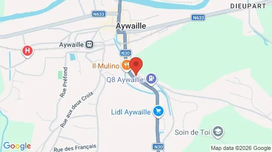Apartments for rent i Aywaille - kort over placeringen