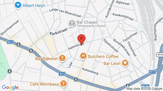 Apartments for rent i Antwerp Borgerhout - kort over placeringen