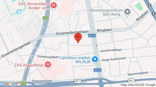 Apartments for rent i Antwerp Wilrijk - kort over placeringen