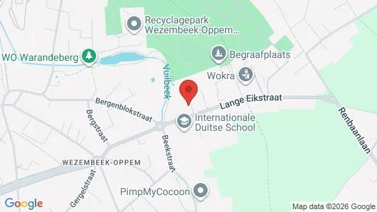 Apartments for rent i Wezembeek-Oppem - kort over placeringen