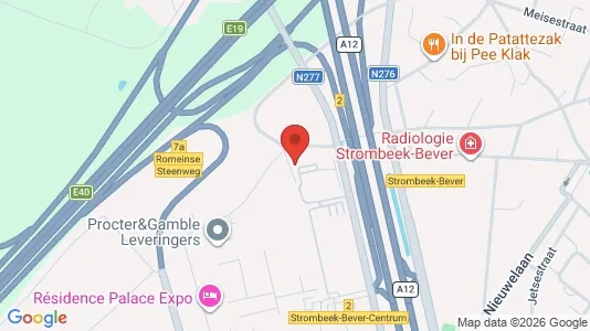 Apartments for rent i Grimbergen - kort over placeringen