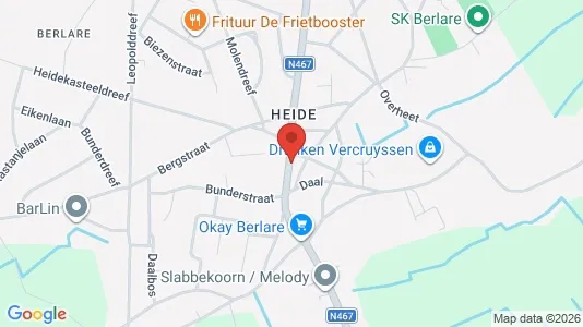 Apartments for rent i Berlare - kort over placeringen