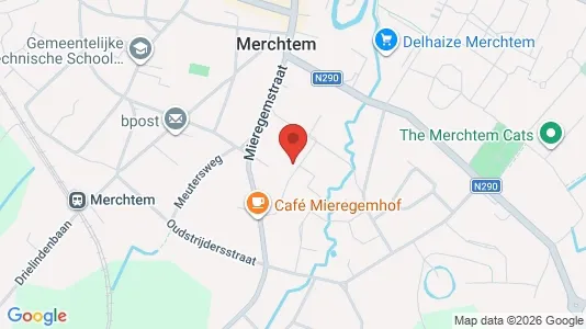 Apartments for rent i Merchtem - kort over placeringen