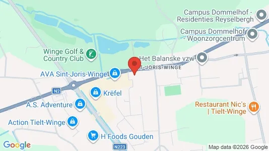 Apartments for rent i Tielt-Winge - kort over placeringen