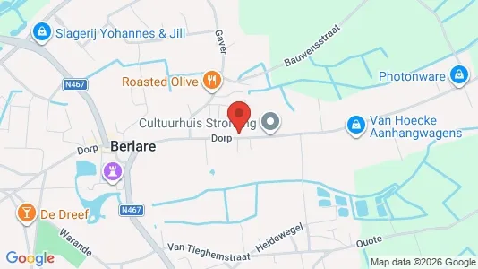 Apartments for rent i Berlare - kort over placeringen