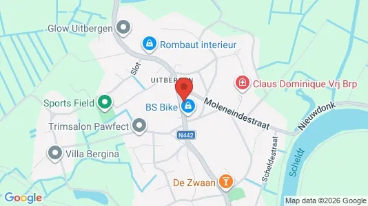 Apartments for rent i Berlare - kort over placeringen