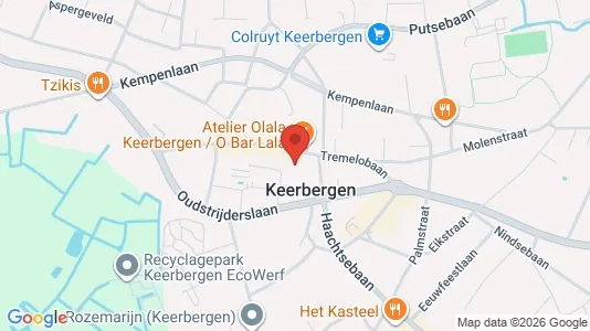 Apartments for rent i Keerbergen - kort over placeringen