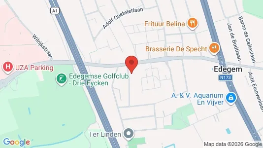 Apartments for rent i Edegem - kort over placeringen