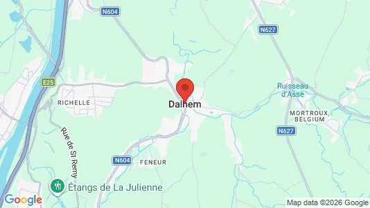 Houses for rent i Dalhem - kort over placeringen