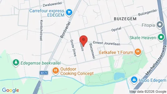 Apartments for rent i Edegem - kort over placeringen