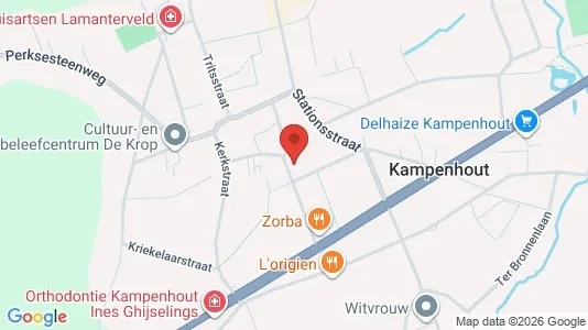 Apartments for rent i Kampenhout - kort over placeringen