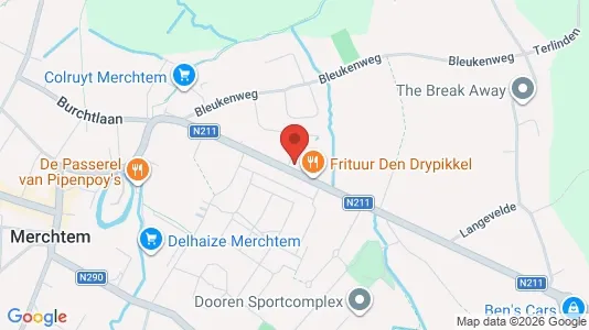 Apartments for rent i Merchtem - kort over placeringen