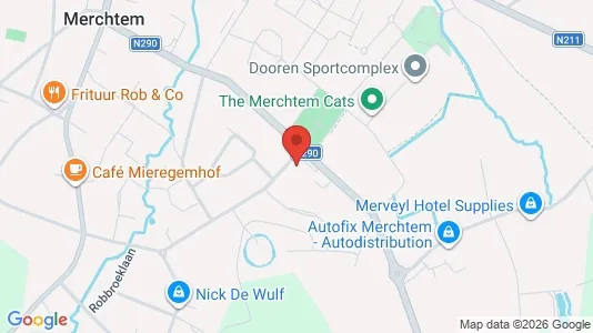 Apartments for rent i Merchtem - kort over placeringen
