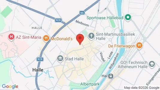 Apartments for rent i Halle - kort over placeringen